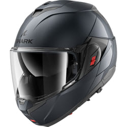 Shark Oxo Blank Helmet, black-grey, Size XS for Men