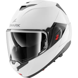Shark Oxo Blank Helmet, white, Size M for Men