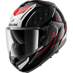 Shark Oxo Rydger Helmet, black-red-silver, Size L for Men