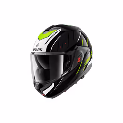 Shark OXO Flip Up Helmet Rydger Black / White / Fluo Yellow - XL