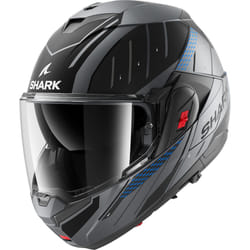 Shark Oxo Rydger Helmet, black-grey-blue, Size M for Men