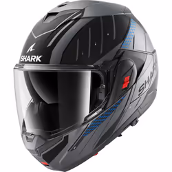Shark Oxo Rydger Helmet, black-grey-blue, Size XS for Men