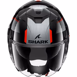 Shark Oxo Sikter Helmet, black-red-silver, Size L for Men - Additional view 6