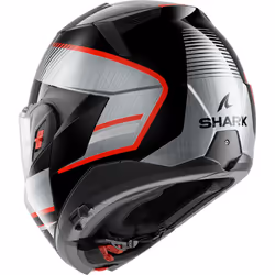 Shark Oxo Sikter Helmet, black-red-silver, Size M for Men - Additional view 5