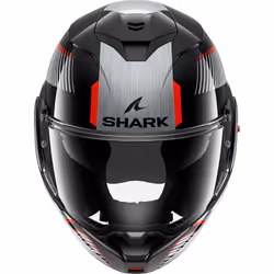 Shark Oxo Sikter Helmet, black-red-silver, Size XL for Men