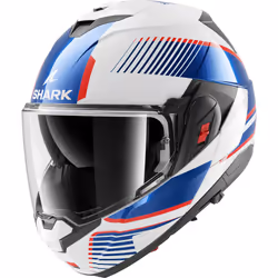 Shark Oxo Sikter Helmet, white-red-blue, Size L for Men