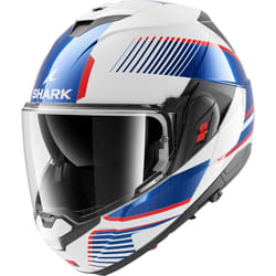 Shark Oxo Sikter Helmet, white-red-blue, Size L for Men