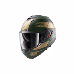 Shark OXO Flip Up Helmet Sikter Matt Green / Gold - L