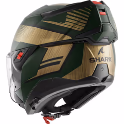 Shark Oxo Sikter Helmet, black-green-gold, Size S for Men