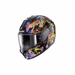 Shark Ridill 2 Full Face Helmet Raging Beast Black / Violet / Yellow - M