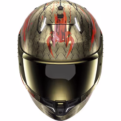 Shark Skwal i3 Venum Helmet, black-red-gold, Size L for Men