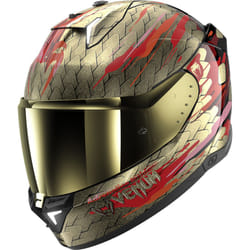 Shark Skwal i3 Venum Helmet, black-red-gold, Size S for Men