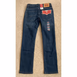 Boy's Levi's 511 Slim Jeans in Yucatan Blue Age 10 - 140cm - Additional view 3