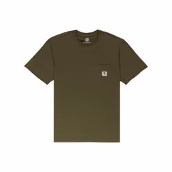 Element Men's Organic Cotton T-Shirt ~ Basic Pocket army - M