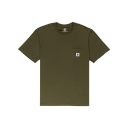 Element Men's Organic Cotton T-Shirt ~ Basic Pocket army - M
