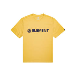 Element Men's Organic Cotton T-Shirt ~ Blazin cream gold - XL