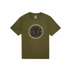 Element Men's Organic Cotton T-Shirt ~ Seal winter moss - M