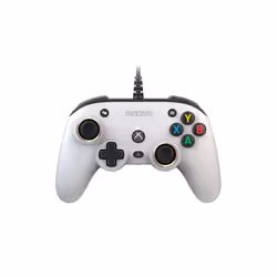 NACON Pro Compact Controller, Gamepad, Xbox One, Xbox Series S, Xbox Series X, Wired, USB, White, 3 m