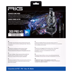 NACON RIG 300 PRO HS Headset Wired Head-band Gaming Black - Additional view 5