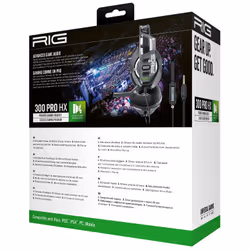 NACON RIG 300 PRO HX Headset Wired Head-band Gaming Black - Additional view 5