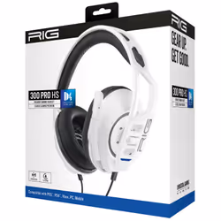 NACON RIG 300 PRO HS Headset Wired Head-band Gaming White - Additional view 4