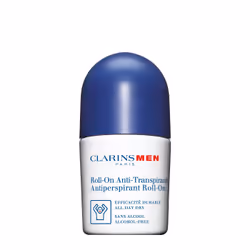 Clarins ClarinsMen Antiperspirant Deo Roll-On, 50ml, Men, Antiperspirant, Roll deodorant, Box, 50 ml, Universal skin