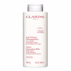 Clarins Lait Démaquillant Velours Aux, Cleansing milk, Women, Universal skin, Cleansing, Bottle, AQUA/WATER/EAU. DICAPRYLYL C ...
