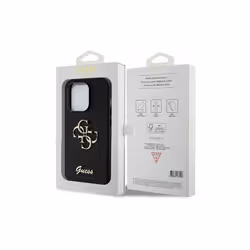 Guess Glitter Script Big 4G Case for iphone 15 Pro Max 6.7" Black - GUHCP15XHG4SGK - Additional view 5