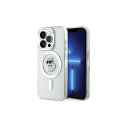 Karl Lagerfeld Choupette Hard Case with MagSafe for iphone 15 Pro 6.1" Clear - KLHMP15LHFCCNOT