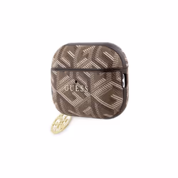Guess GCube Charm Case for Airpods Pro 2 Brown - GUAP2PGCE4CW