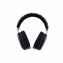 Guess GCube Metallic Script Logo On Ear Wireless Headphone Black - GUBHK1GCTCSK - Additional view 3