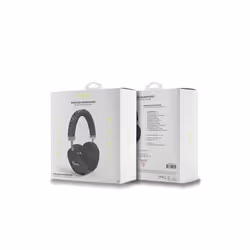 Guess GCube Metallic Script Logo On Ear Wireless Headphone Black - GUBHK1GCTCSK - Additional view 4
