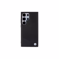 BMW Leather Crossing Lines Pattern Hardcase for Galaxy S24 Ultra Black