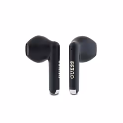 Guess Printed Classic Logo TWS Wireless Earphones Black- GUTWSJ14ESGK