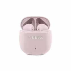 Guess Printed Classic Logo TWS Wireless Earphones Pink- GUTWSJ14ESGP