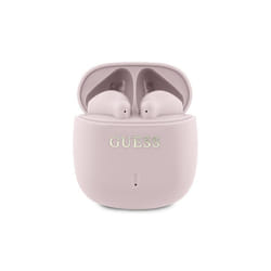 Guess Printed Classic Logo TWS Wireless Earphones Pink- GUTWSJ14ESGP