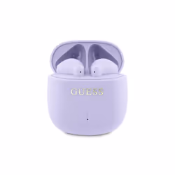 Guess Printed Classic Logo TWS Wireless Earphones Purple - GUTWSJ14ESGU