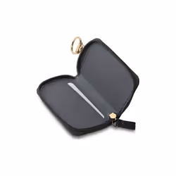 Guess PU 4G Script Logo Accessories & Key Pouch with Internal Card Slot Black - GUABP4DPTK