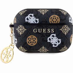 Guess 4G Peony Charm Case for Airpods Pro 2 Black - GUAP2P4RPEK