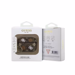Guess 4G Peony Charm Case for Airpods Pro 2 Brown - GUAP2P4RPEW