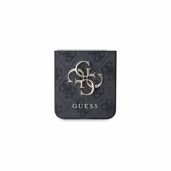 Guess PU Big 4G Metal Logo Case for Samsung Galaxy Z Flip 6 Black- GUHCZF64GMGGR - Additional view 4