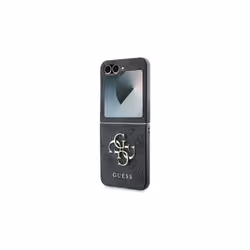 Guess PU Big 4G Metal Logo Case for Samsung Galaxy Z Flip 6 Black- GUHCZF64GMGGR - Additional view 5