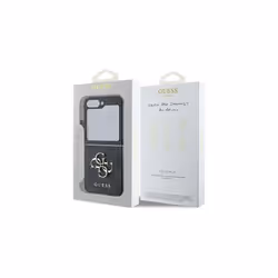 Guess PU Big 4G Metal Logo Case for Samsung Galaxy Z Flip 6 Black- GUHCZF64GMGGR - Additional view 7