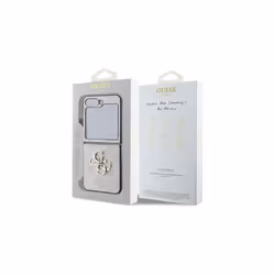 Guess PU Big 4G Metal Logo Case for Samsung Galaxy Z Flip 6 Pink - GUHCZF64GMGPI - Additional view 7