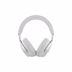 Guess PU Leather Script Logo ANC/ENC Wireless Headphones with Studio Quality Sound White - GUBHC22PSFCSME