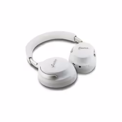 Guess PU Leather Script Logo ANC/ENC Wireless Headphones with Studio Quality Sound White - GUBHC22PSFCSME