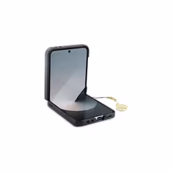 Guess 4G Charm Case for Samsung Galaxy Z Flip 6 Black - GUHCZF6GF4GGR