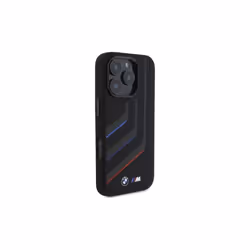 BMW Silicone Turning Lines Case with MagSafe for iPhone 16 Pro Max 6.9" Black - BMHMP16X23SLIK