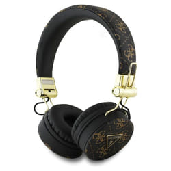 Guess 4G Triangle Round Shape ENC Bluetooth On Ear Headphones Black - GUBH70E4PTMK
