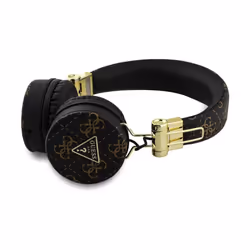Guess 4G Triangle Round Shape ENC Bluetooth On Ear Headphones Black - GUBH70E4PTMK